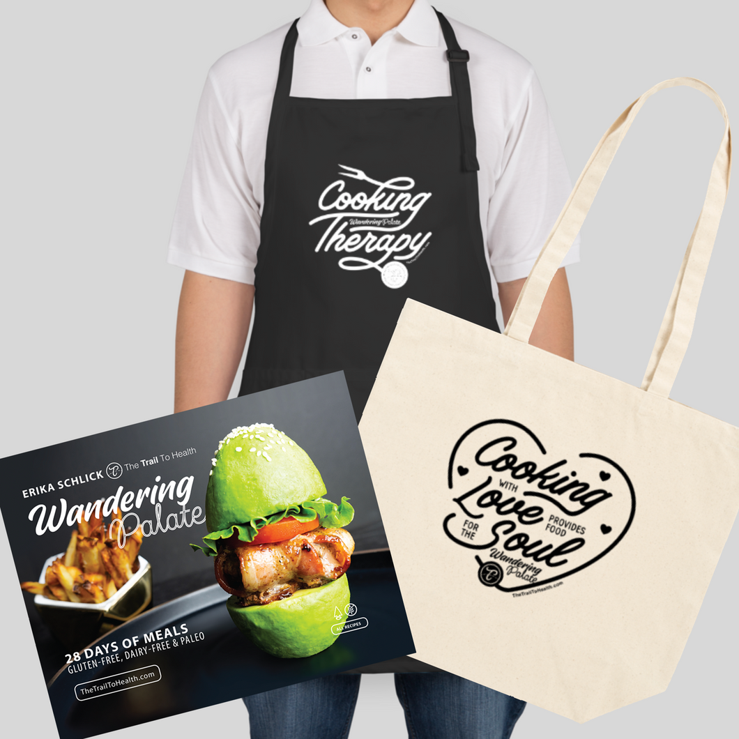 The Bundle! Cookbook, Apron & Tote Bag