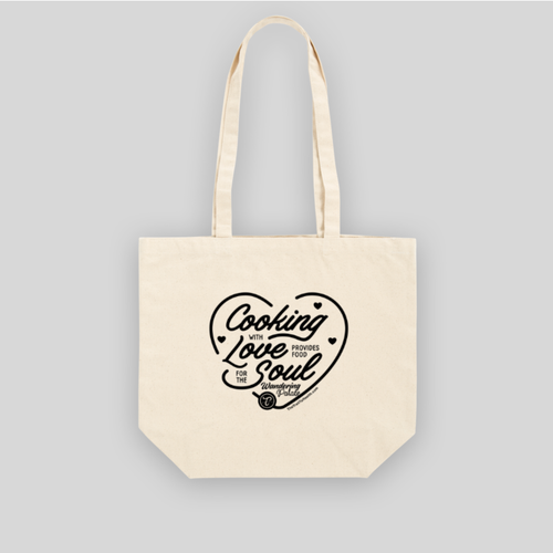 Cooking, Love, Soul Canvas Tote Bag